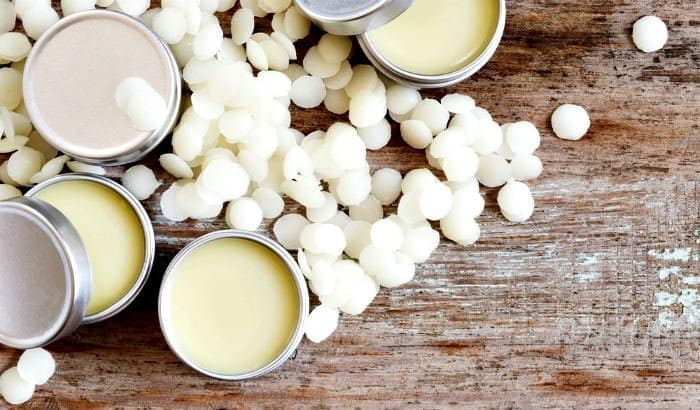 beeswax and tins