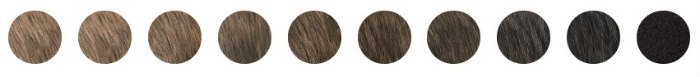 just for men beard dye color choices