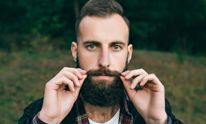 man with a perfect beard man with a perfect beard