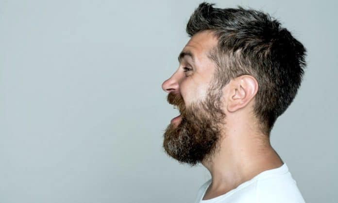natural full beard