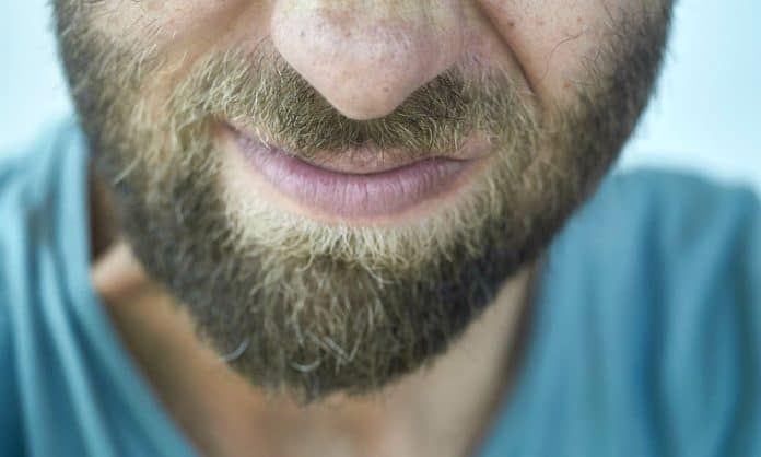 one month of beard growth