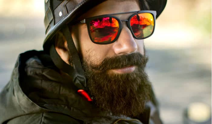 untrimmed cheeks on a five month facial hair